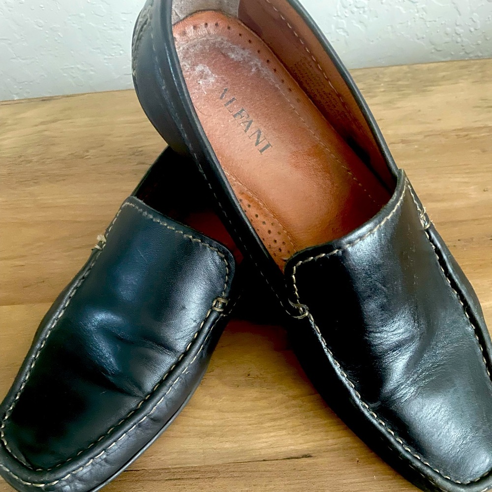 Men’s Alfani leather driving shoes